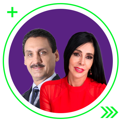 Dra. Teresita Guerrero y Dr. Lázaro Cárdenas